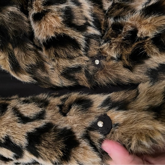 H&M faux leopard coat - Picture 4 of 5